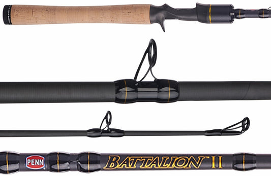 Penn BATINII1017C70 Battalion II Inshore Casting Rod 7' 10-17lb.