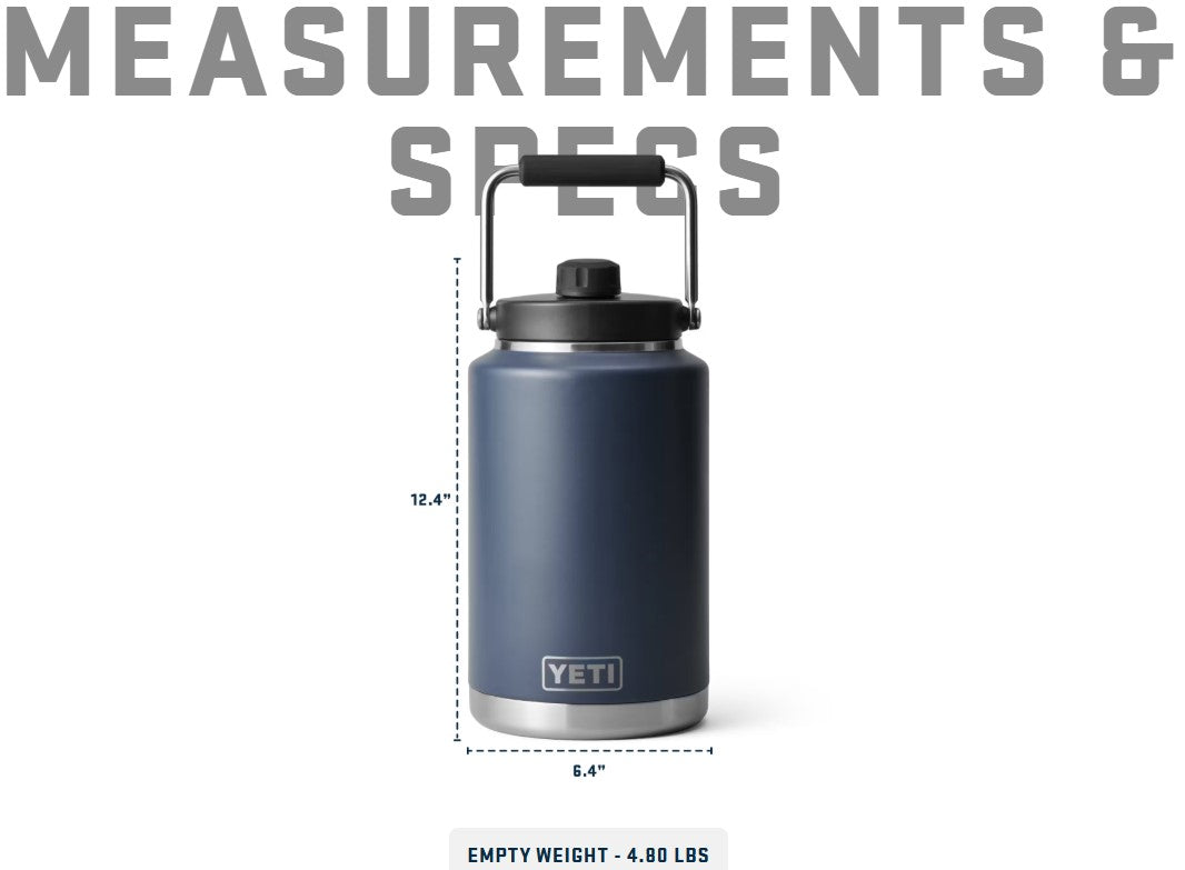 YETI Rambler One Gallon Jug.