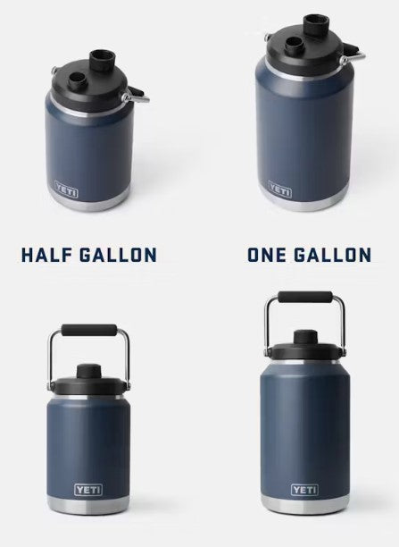 YETI Half Gallon Rambler Jug.