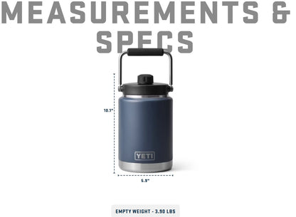 YETI Half Gallon Rambler Jug.
