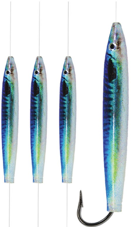 Ahi USA Live Deception Daisy Chain Cedar Plug - Blue Mackerel
