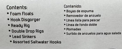 Hurricane Saltwater Rig Kit 25 Piece