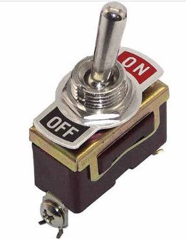 Shoreline Marine SL52107 Toggle Switch Brass ON/Off.