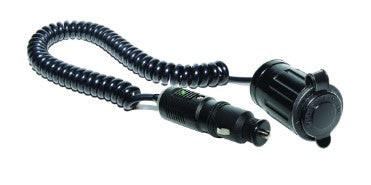 Blue Sea Moisture Resistant 12 Volt Plug Extension with Built-in Fuse and Watertight Cap.