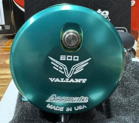 Accurate Valiant 2 VT2-600-SF 600 Custom Seafoam Reel 2 Speed