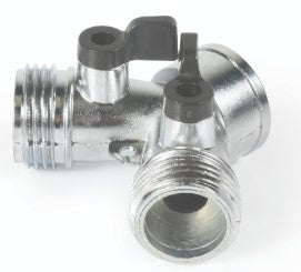 Camco's Metal Fresh Water Hose Y-Valve 20114.