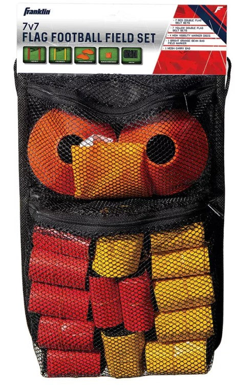 Franklin Sports 7v7 Complete Flag Football Set.