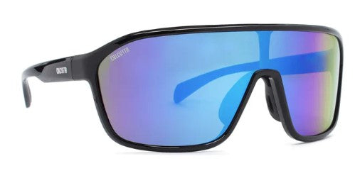 Calcutta Raptor Sunglasses Black Frame Blue lens