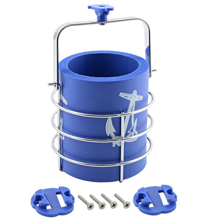 Shoreline Marine Swivel Gimbal Boat Drink Mug Holder Stainless Steel