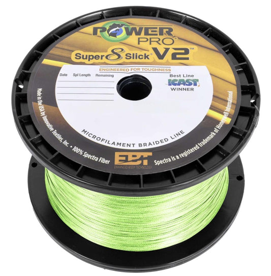 Power Pro Super Slick V2 Braided Line 3000yds - Aqua Green