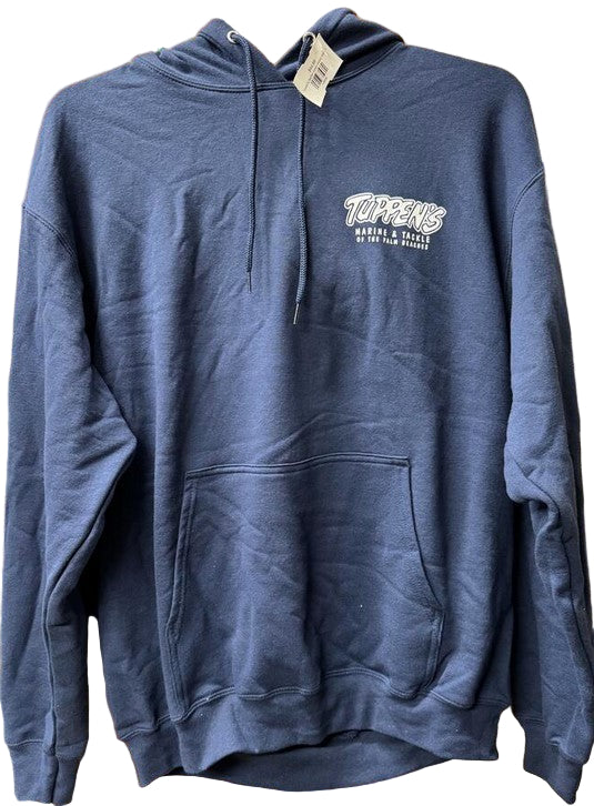 Tuppen's Sailfish Cotton Hoody Navy