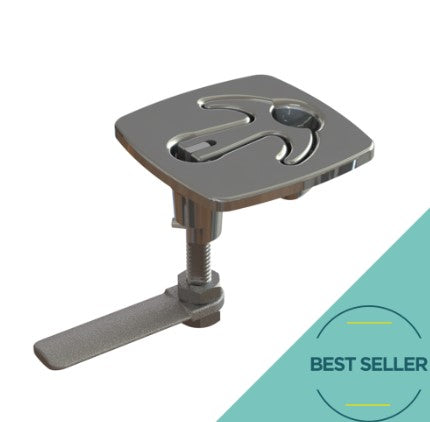 Taco Marine Square Stainless Steel LATCH-Tite, 2-1/2".