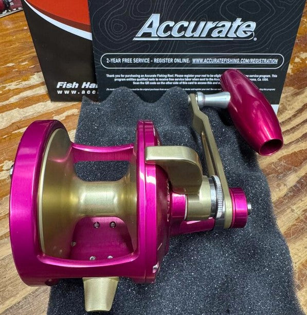 accurate bv600nnb fishing reel BV-600NN-SPJ Boss Valiant Slow Pitch Conventional safe during the heat of battle Accurate Valiant 600-SPJ Single Speed