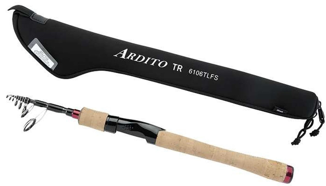 Daiwa ARD6106TLFS-TR Ardito Premium Telescopic Travel Spinning Rod 6'10" 7-16lb.