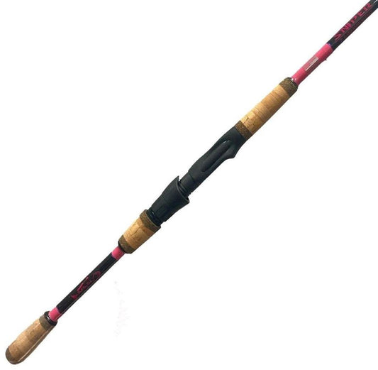Bull Bay Rods BBRSR12-7-PINK Pink Edition Sniper Spinning Rod 7' 6-12lb.
