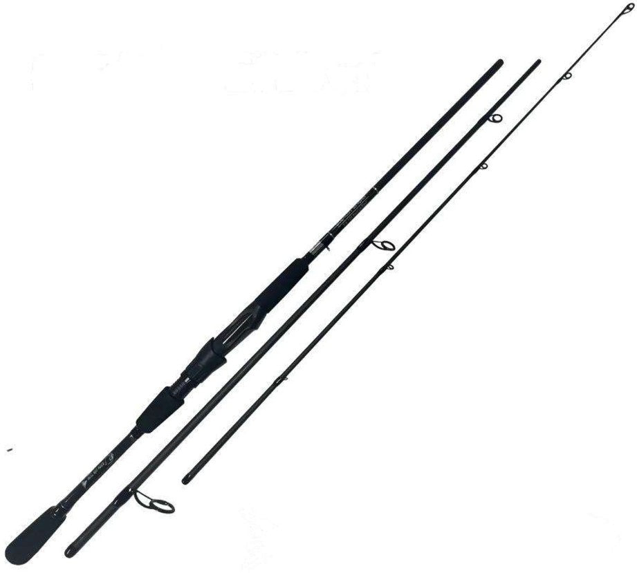 Bull Bay Rods BBRSSR12-7-TRAVEL Stealth Sniper Travel Spinning Rod 3pc 7' 6-12lb.