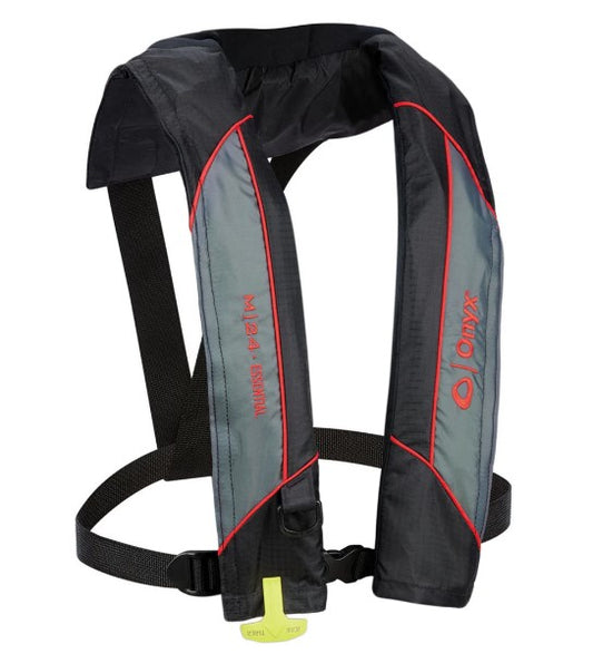 Onyx M-24 Essential Manual Inflatable Life Jacket - Red.