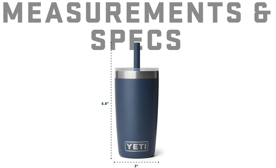 YETI Rambler JR Tumbler Straw Cup 10oz