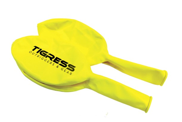 Tigress Kite Balloons - Yellow 2 Pack