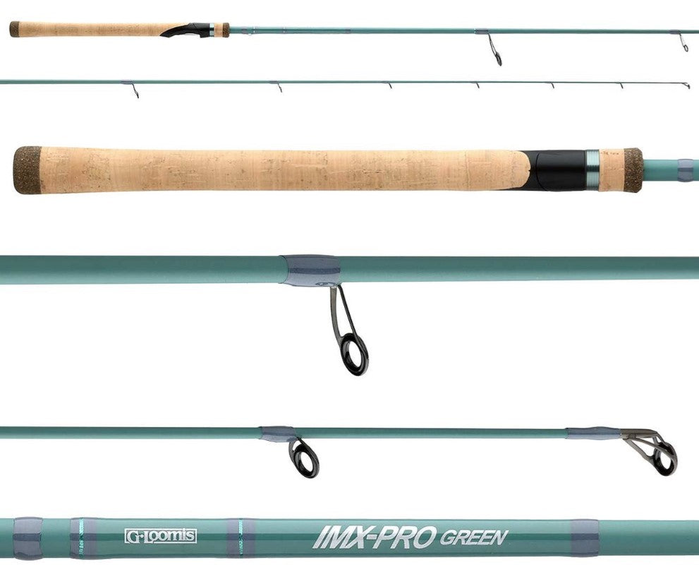 G Loomis IMX-PRO Green 902S Spinning Rod 7'6" 10-15lb.