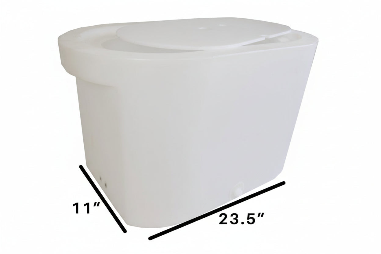 Custom Livewell Baitwell Tank Oval 26 Gallon