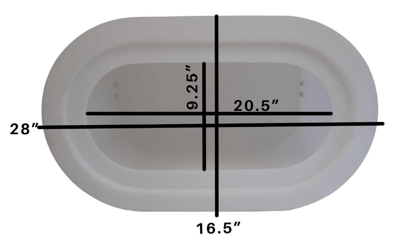 Custom Livewell Baitwell Tank Oval 26 Gallon