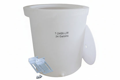 Custom Baitwell Livewell Tank Circle Round 24 Gallon