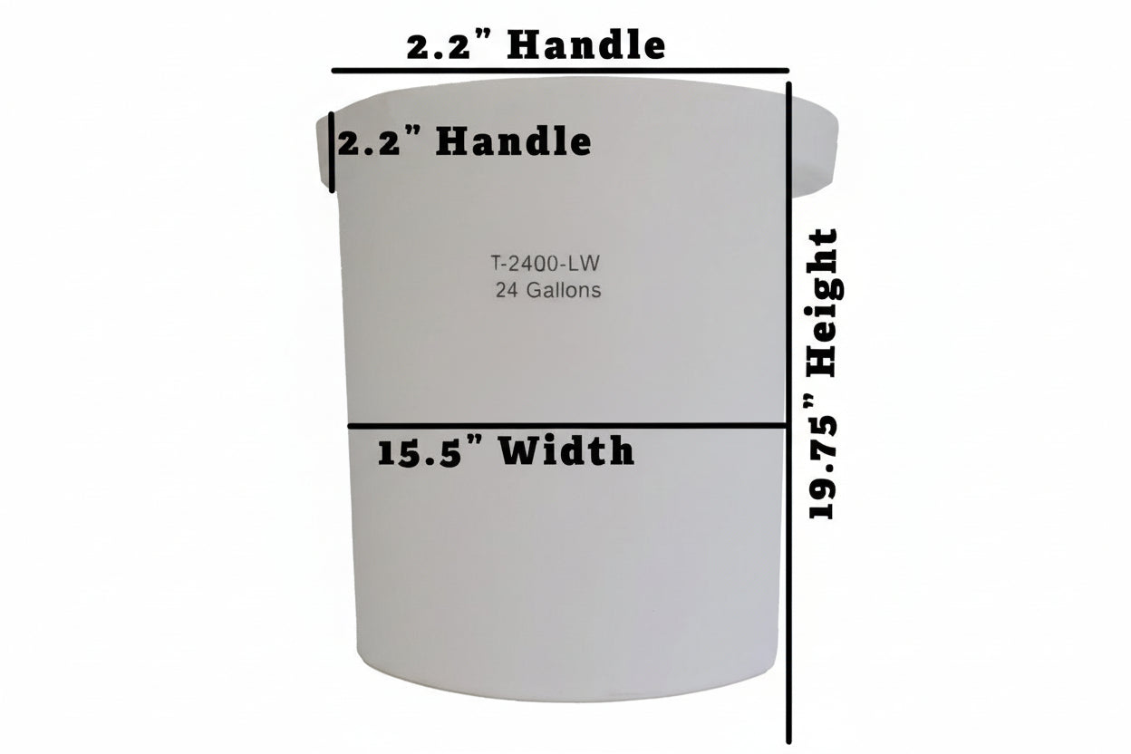 Custom Baitwell Livewell Tank Circle Round 24 Gallon