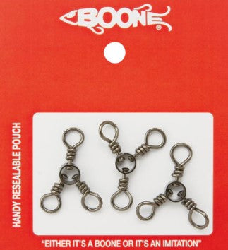 Boone Black 3-Way Swivels
