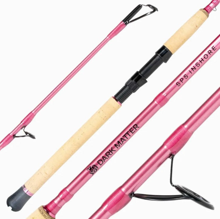Dark Matter SPSIS70HF-PK SPS Pink Inshore Spinning Rods 7' 15-30lb