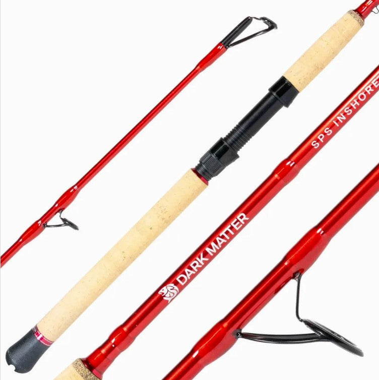 Dark Matter SPSIS70HF-RD SPS Red Inshore Spinning Rods 7' 15-30lb.