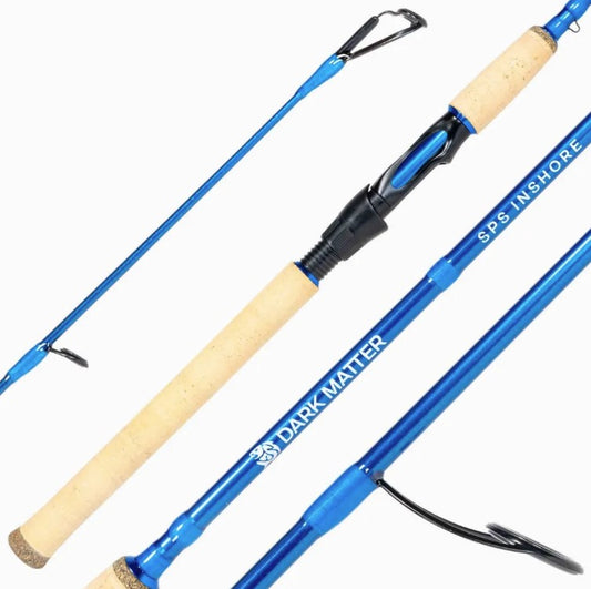 Dark Matter SPSIS70MF-BL SPS Blue Inshore Spinning Rod 7' 8-17lb.