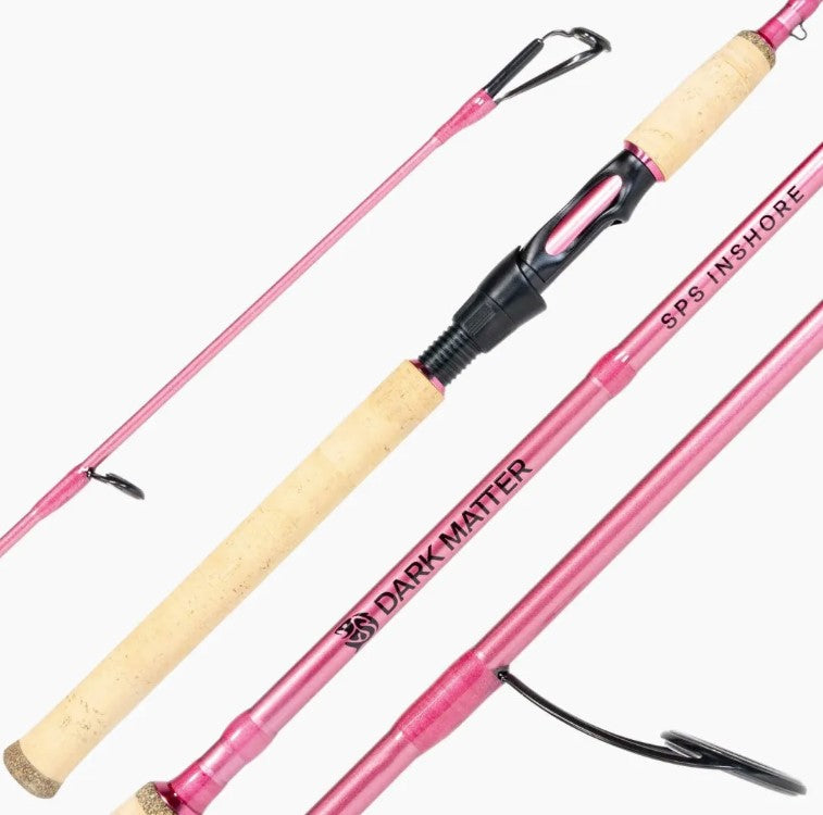 Dark Matter SPSIS70MF-PK SPS Pink Inshore Spinning Rods 7' 8-17lb.