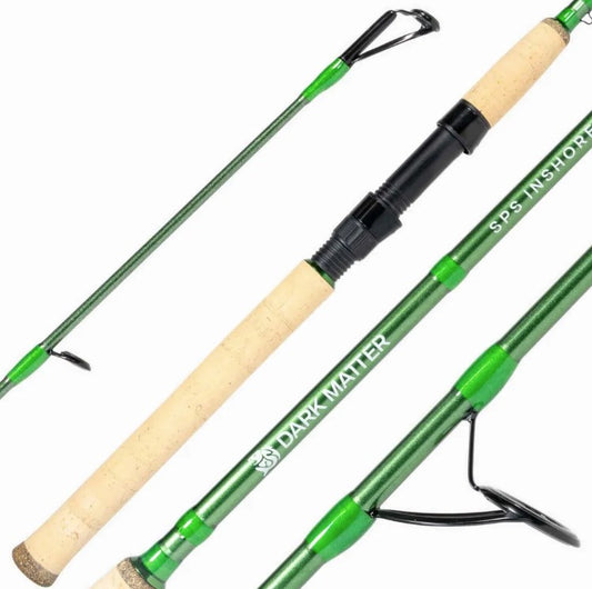 Dark Matter SPSIS70MHF-GR SPS Green Inshore Spinning Rods 7' 10-20lb