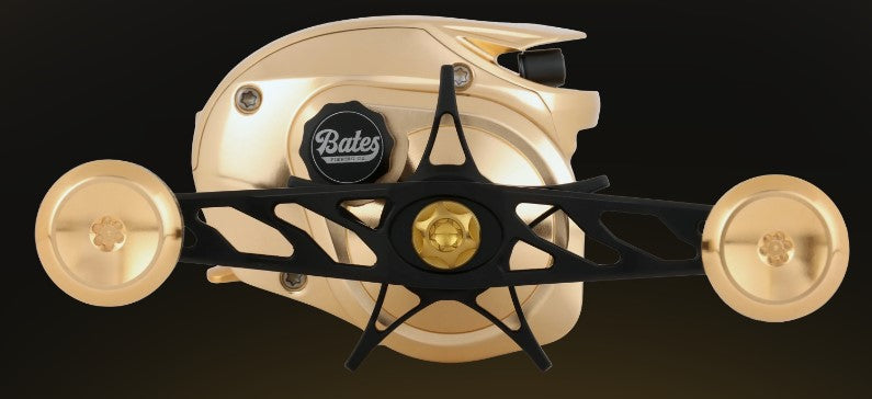 Bates Limited Edition Gold Goat SWM LE Knox Edition Baitcasting Reel