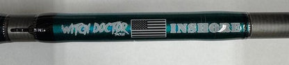 Witch Doctor SURF1204F Inshore Surf Spinning Rod Foul Proof Guides 2 Piece 12' 10-20lb