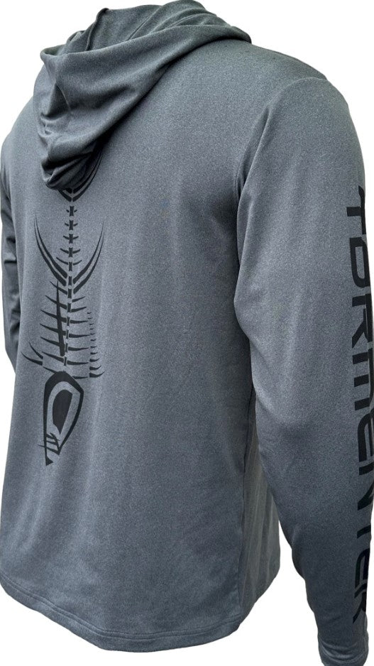 Tormenter Hooded Heather Performance Hoodie - Charcoal