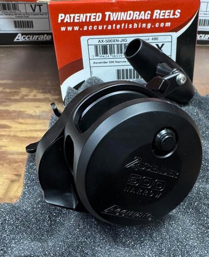 Accurate Ascender AX-500XN-JIG Narrow 6:1 Star Drag Jigging Conventional Reel