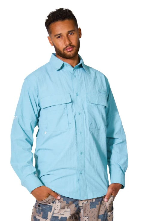 Saltwater Breeze Men's Streamline Pro Long Sleeve Fishing Shirt