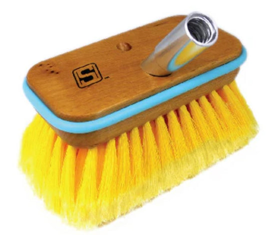 Seachoice Deck Brush With Threaded Hole 6"