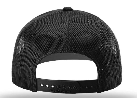 Lost Wando Red Drum Black/Black Trucker Snapback Hat