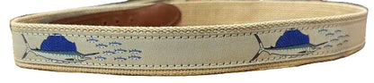 Zep-Pro Ribbon Belt Natural Sailfish Buff