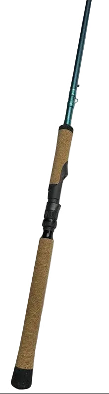 Live Bottom LBSLOT-G-761MHF Slot Inshore Green Spinning Rod 7'6" 10-20lb