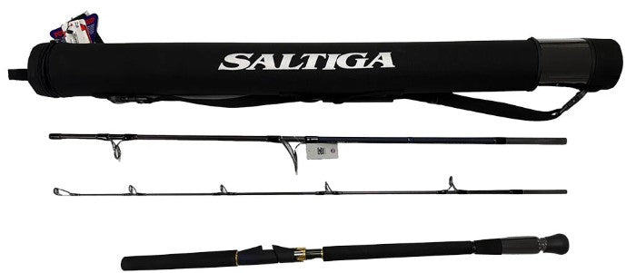 Daiwa SATR823HFS-BT Saltiga Travel Target Pop Spinning Rod 8'2" 65-120lb.