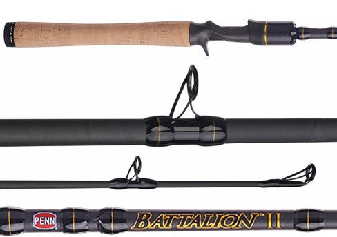Penn BATINII815C70 Battalion II Inshore Casting Rod 7' 8-20lb.