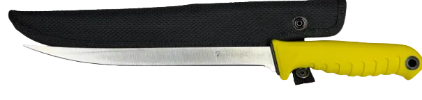 Tsunami 9" Fillet Knife Soft Handle With Sheath