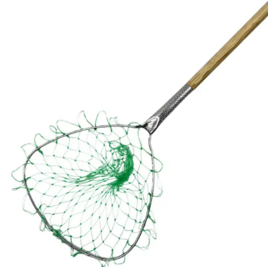 Tsunami FN-CN Crab Net Wood Handle 60" Overall Length