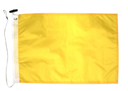 Taylor Made Code Flag "Q" 12" x 18".