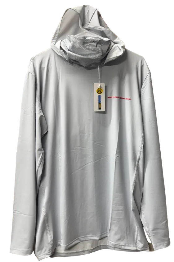 Make Fishing Great Again Hooded Long Sleeve Performance Shirt