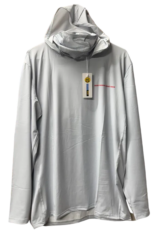 Make Fishing Great Again Hooded Long Sleeve Performance Shirt